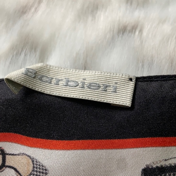 Small square Barbieri scarf - Picture 2 of 8